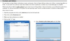 Exclude Safe Folders