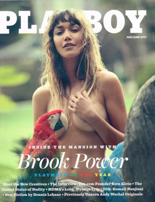 Playboy Magazine 2017 Inside The Mansion Brook Power