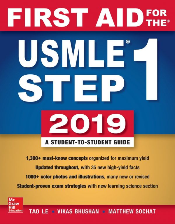 Buy The Book First-Aid-for-the-USMLE-Step-1-2019