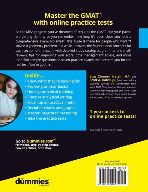 GMAT For Dummies 2020 - Lisa Zimmer Hatch eBook