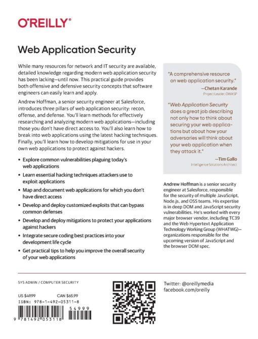 Web Application Security eBook