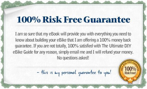 100% Risk Free Guarantee